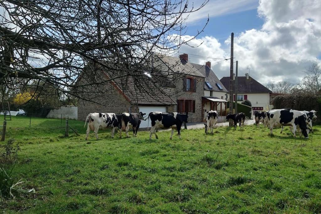 Gite La Mer, A La Campagne En Normandie, Proche Du Mont St Michel Lolif Bagian luar foto